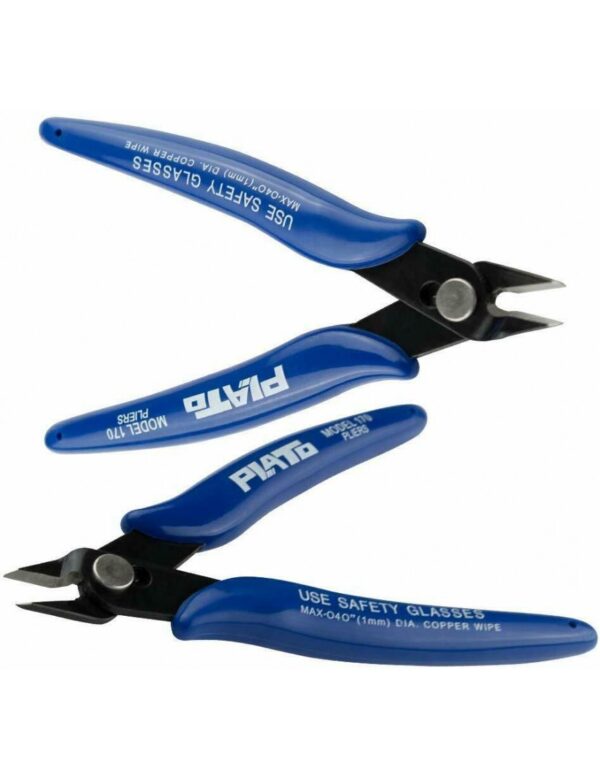Small Wire Cutters, 5 PACK, 5 Inch Micro 170 Flush Cutter