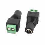 2.1 X 5.5mm DC Power Female Jack Adapter Wire Connector For CCTV