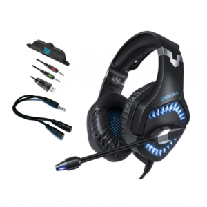 ONIKUMA K1B PRO Stereo Bass LED Gaming Headset With/ Mic For PS4 Xbox One S Laptop