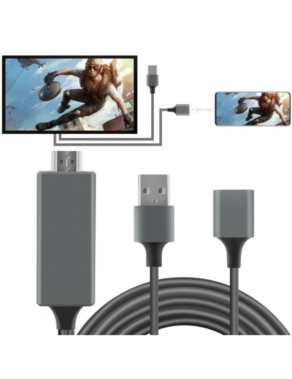1080P HDMI Mirroring Cable Phone To TV HDTV Adapter
