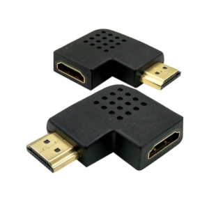 HDMI Connector HDMI Male To HDMI Female, 90° Degree, Right Angle