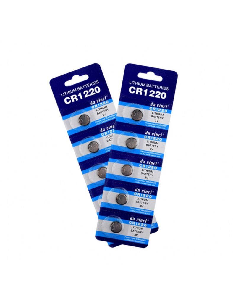 CR1220 Lithium Cell 3V Button Battery 5 Pieces Alasad Store