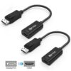 Display To HDMI Adapter Converter Cable Male To Female Port 1080P