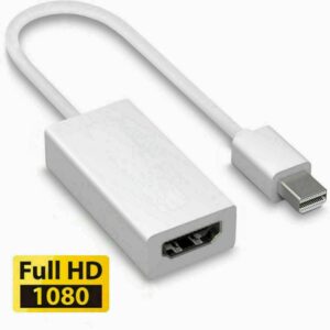 Mini Display Port DP Thunderbolt To HDMI Adapter Cable For MacBook Pro Air Mac