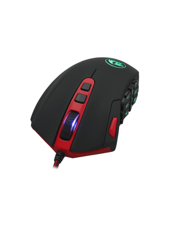 REDRAGON M901 Perdition 24000DPI MMO Mouse LED RGB Wired Gaming Mouse