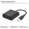 USB 3.0 To HDMI Converter Cable Display Graphic Adapter For Laptop PC HD 1080P