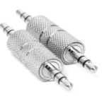 Audio Connector 3.5mm Male To 3.5mm Male, Metal