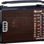 Golon Jolon radio rx-608acw - brown electric and stones