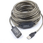 20M Cable Male to Female USB2.0 Extension Active Repeater 480Mbp for computer