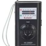 Kalade kk-206sp Black - FM / AM Mini Portable Radio