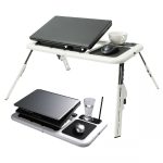 Laptop Desk Computer Lazy Table Bed Sofa Stand Tray USB Cooling Fans
