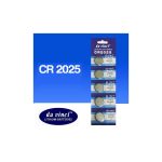 CR2025 Lithium Cell 3V Button Battery 5 Pieces