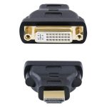 DTech DVI Female to HDMI Male Adapter Bi-Directional DVI-I 24+5 Port Converter