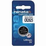 Renata CR2025 Batteries - 3V Lithium Coin Cell 2025 Battery