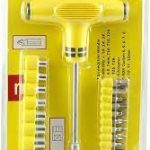 Tool Zone ® Professional 24PCS SOCKETS and BITS Set (Yellow)