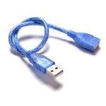 30cm USB 2.0 Male To Female Extension Cable High Speed USB Extension Data Transfer Sync Cable For PC