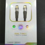 vk & koyin vk-121c type-c to type-c 2.2meters