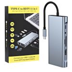 Type-C to HDTV 11-in-1 Multi-Function Dock Station Adapter