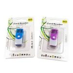 OcioDual 4 in 1 Multi USB Memory Card Reader MMC MicroSD TF Micro SD MS Pro Duo M2 USB Flash Adapter Green