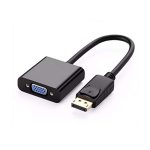 Display port to vga converter - black