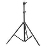 Portable Tripod with Mobile Holder| Umbrella Flash Light Stand| Foldable Photo Video Studio Lighting Photography Stand (Black)