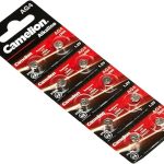 Camelion 12051004 Alkaline Button Cell Battery (AG 4/LR66/LR626/377 1.5 V Blister Pack of 10)