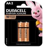Duracell AA Everyday Alkaline (2s Pack)