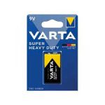 Varta Super Life 6F 9V Block Zinc Chloride Battery 9 V