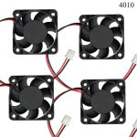 Cooling Fan Mini Quiet 12V, 40mm 12 Volt 0.08A DC  40X40X10mm