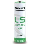 TOPMAO 1 Pack AA LS14500 3.6V 2450mAh Lithium Battery Replacement for Saft LS14500 Non-Rechargeable