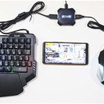 JCHF Gaming Bluetooth Keyboard And Mouse Converter For Android & iOS Pubg Game Controller
