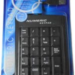 Numeric K-012 Wired USB Keypad With Multiple Operation Modes And Unique Buttons Architecture Design - Black
