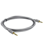 Point Audio , aux Cable 1x1 1.5m - Gray