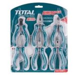 Total Tools THT1K0511 6 Pcs Mini Pliers Set