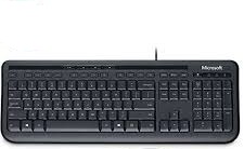 Microsoft 400 Wired Desktop Keyboard UK Layout (Professional Packaging) - Black - Image 3