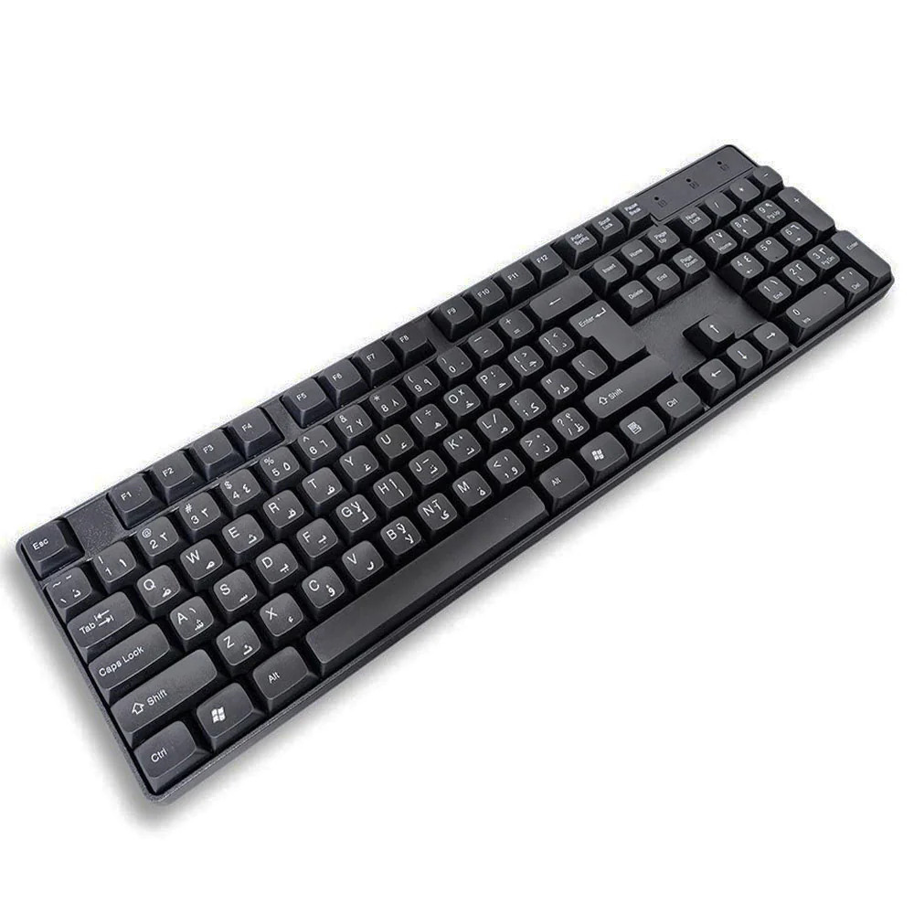 Zero Keyboard ZR-200 For Computer And Laptop Black Green