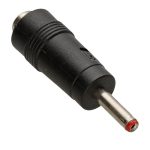 DC JACK PLUG CONVERTER 5.5 X 2.1MM DC IN LINE SOCKET TO 3.5MM X 1.3MM