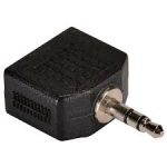 3.5mm Audio Headphones Cable Cord Splitter Adapter Jack Y One-Two Stereo