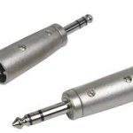 XLR Male to 1/4 (6.35mm) Jack Plug Adapter