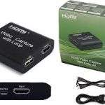 ORIVISION Video Capture Card 4K HDMI Device with Loop Out, Full HD 1080P Game Capture Video Recorder for Live Streaming, Broadcasting or Video Conference,S3/PS4/Xbox One/DSLR/Camcorders