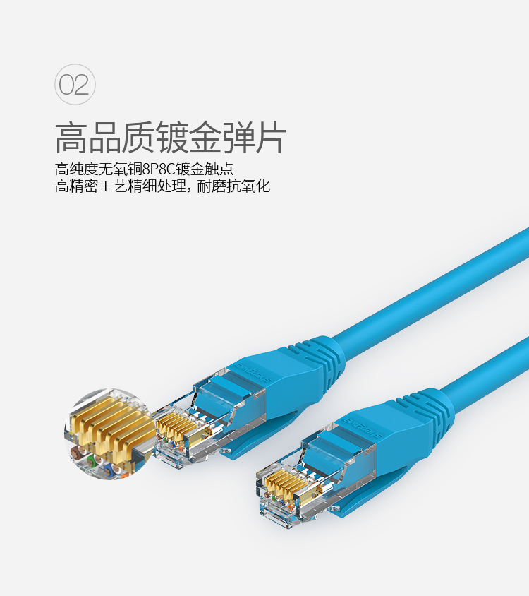 Patch Cord 1meters Cat 5e Series Network Cable Pure Copper Network Cable, shengwei - Image 4