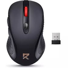 Redragon BM-2638 Wireless Mouse – 2,400 DPI (Black)