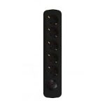 Elios Anasia Egypt Premio 5-Port Corded Connector Power Strip, Black