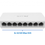 8-port SOHO Fast Ethernet Switch, Plug and Play air live Live-8E