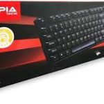 Wireless Mouse & Keyboard U-200 , 10m Receiving Distance - Black