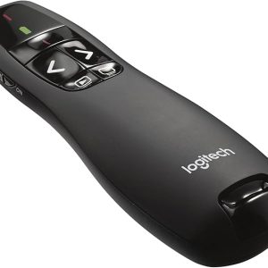 Logitech R400 LASER PRESENTATION REMOTE, For basic slide navigation - Black