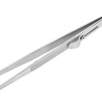 M&R Tweezers V-16AS Stainless Steel Tweezers With Lock Portable ELECTRONICS Making Tool Anti Slip