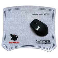 Wild Wolf Mouse Pad 30cm x 25cm for PC and Laptop-Medium