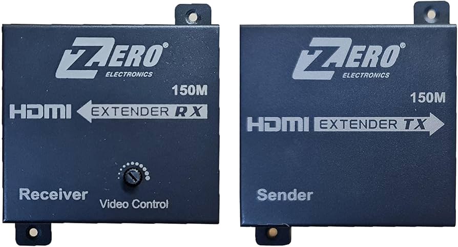 HDMI Extender 150m Cat5e/6 Transmission Ethernet Switch, Full HD