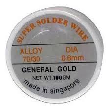 Solder Wire Singapore 100g (0.6mm -70/30) Singapore